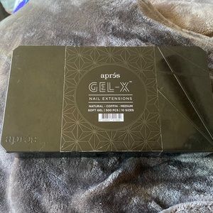 Apres Gel X Natural Coffin Medium